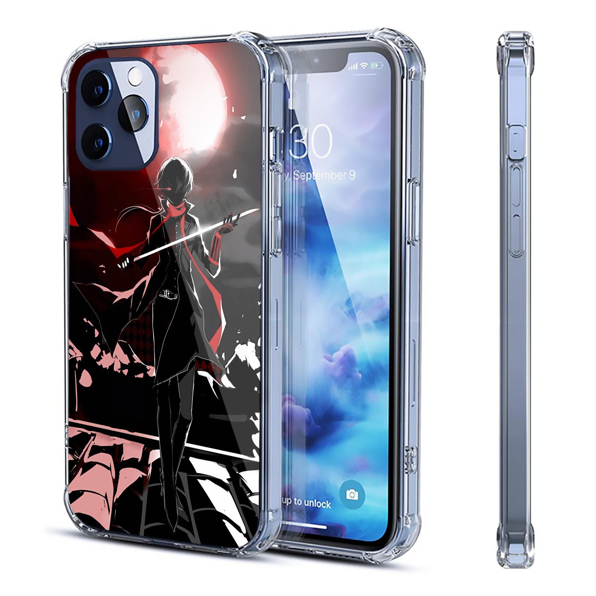 （画像用） 刀剣乱舞 Touken Ranbu 【iPhone 12シリーズ対応】透明スマホケース（クリアソフトケース）